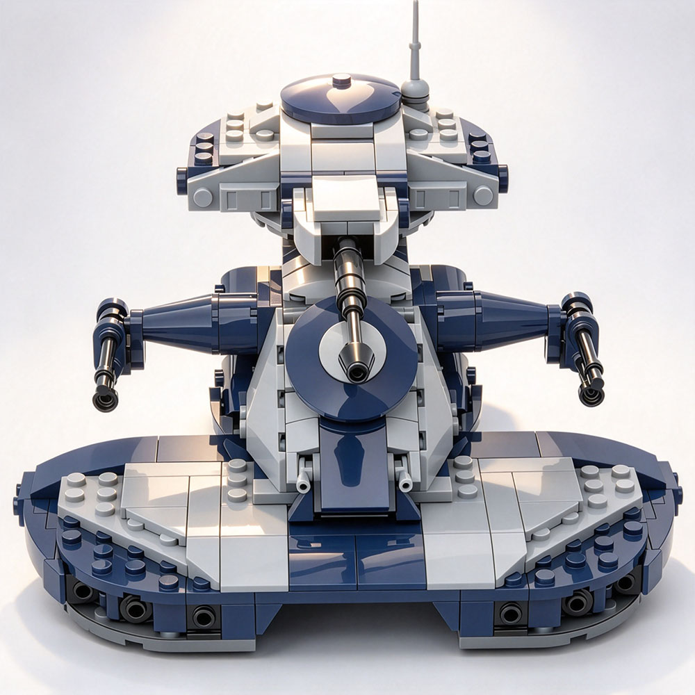 MOC Klasik Yıldız Filmi Aksesu - Lego Compatible Military Tank incelemesi ve fiyatı