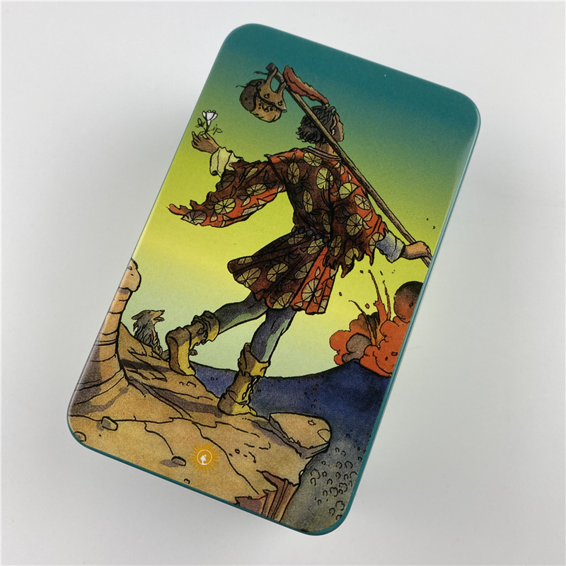 Metal Kutu Yaldızlı Baskı Geri - Tarot Cards Deck With Guidebook incelemesi ve fiyatı