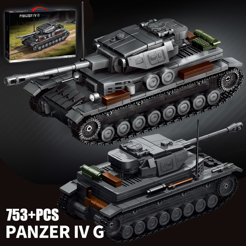 Askeri 1/35 Ölçekli Panzerkamp - Lego Compatible Military Tank incelemesi ve fiyatı