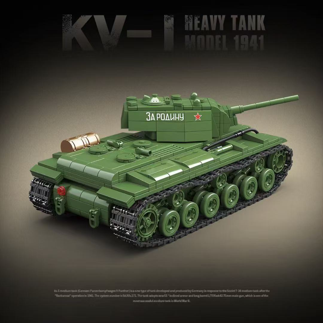 Askeri, II. Dünya Savaşı, Rus  - Lego Compatible Military Tank incelemesi ve fiyatı