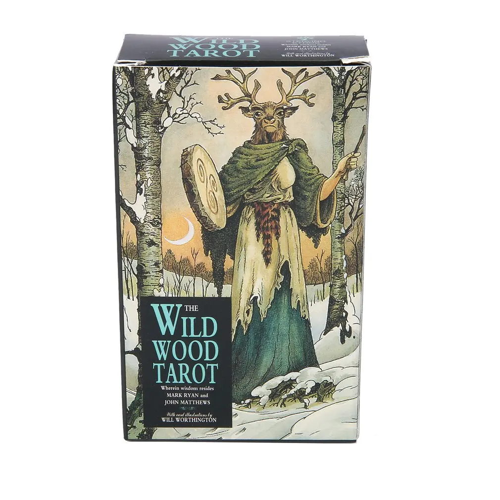 Vahşi Ahşap Tarot Kartları 78' - Tarot Cards Deck With Guidebook incelemesi ve fiyatı