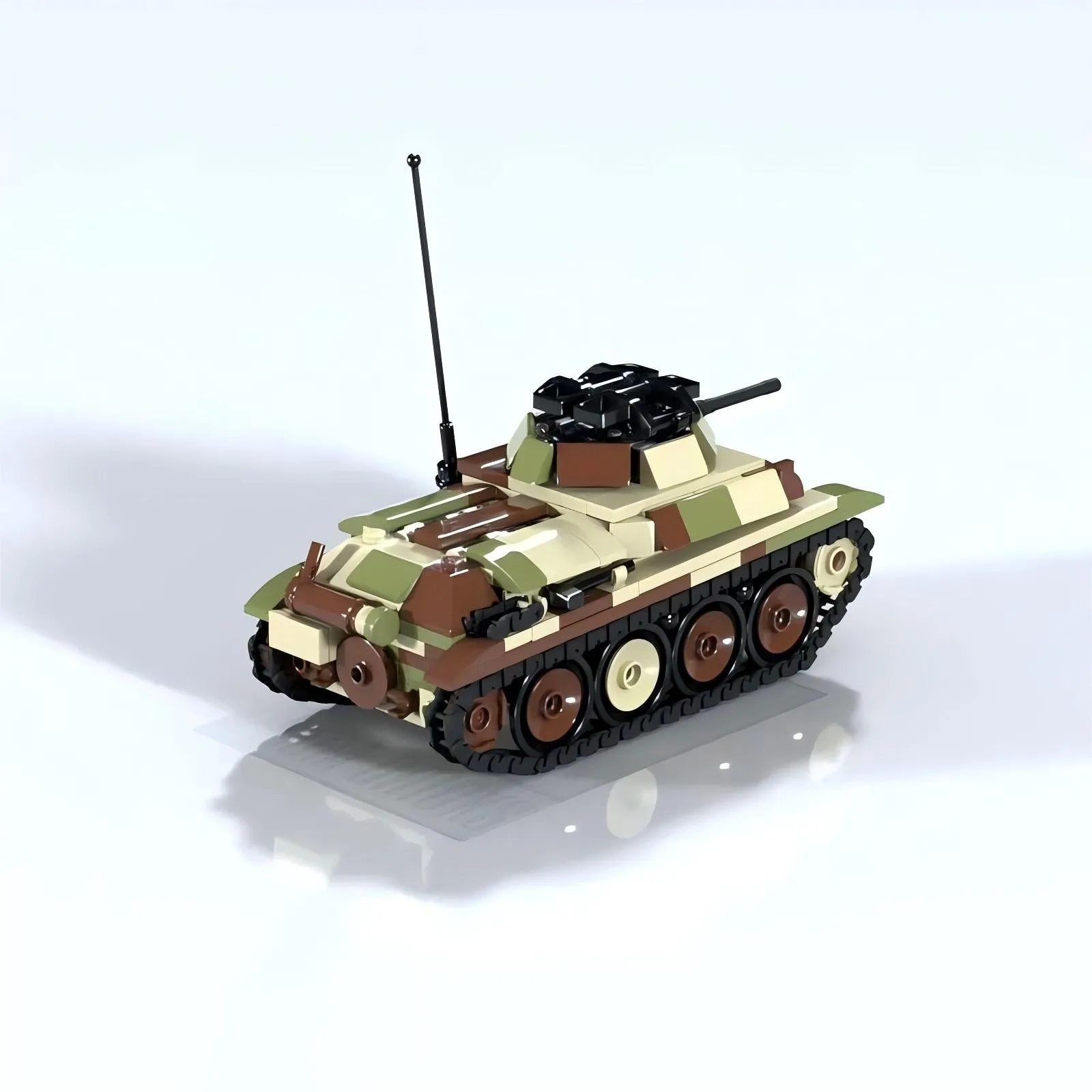 Yüksek Teknolojili Ekipmanlar, - Lego Compatible Military Tank incelemesi ve fiyatı